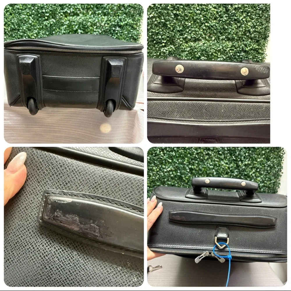 Louis Vuitton Taiga Pegasus 55 Rolling Suitcase Travel Luggage - Picture 7 of 12